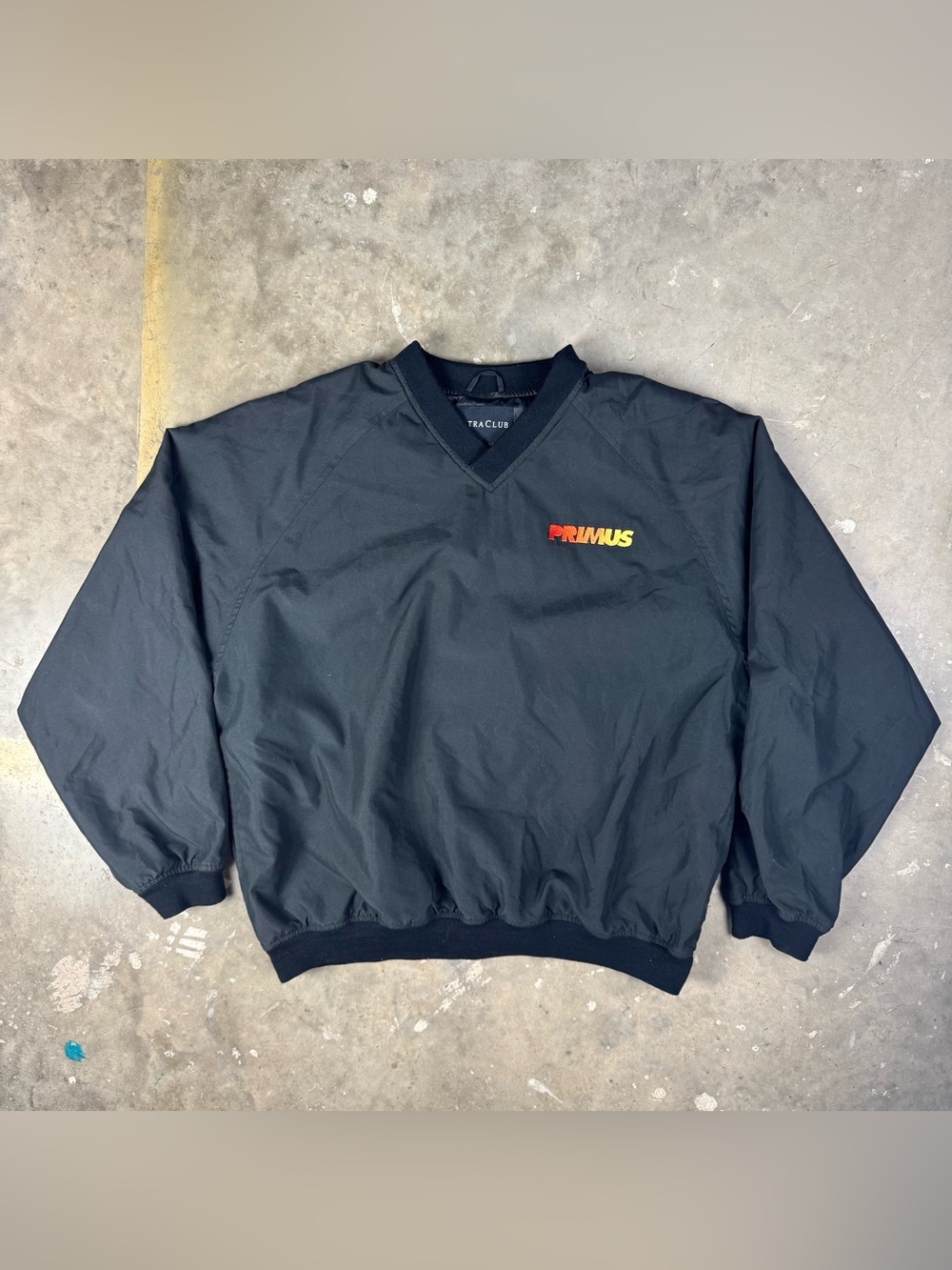 Vintage Primus Windbreaker Size Large Ultra Club Pullover Jacket Performance